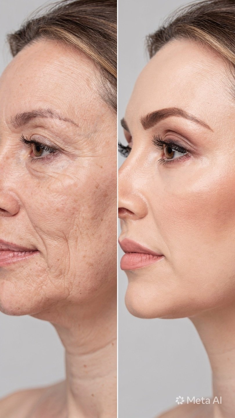 Liquid Lift before and after — 12 weeks